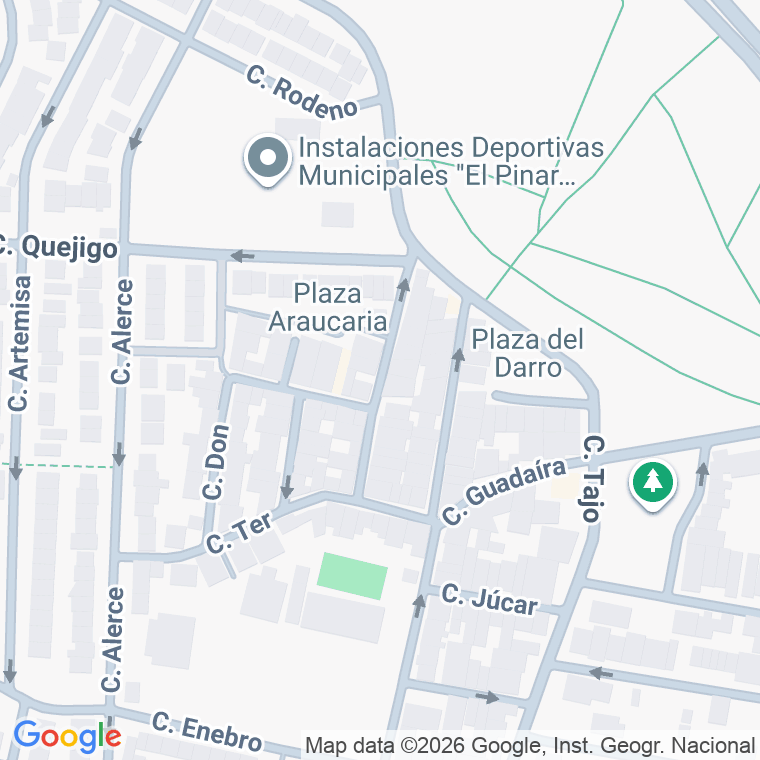 Código postal de Calle Guadalquivir en Jerez de la Frontera
