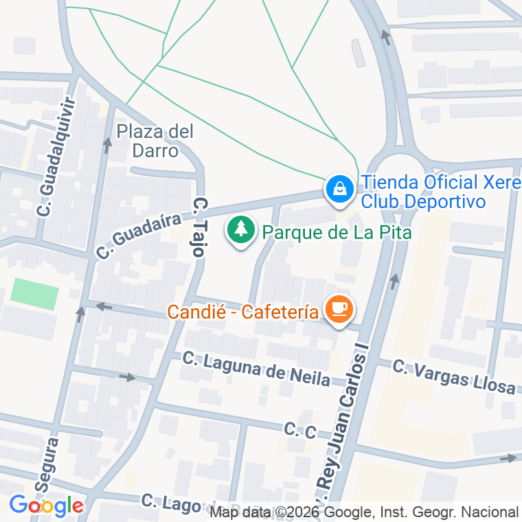 Código postal de Calle Lago de Ercina en Jerez de la Frontera