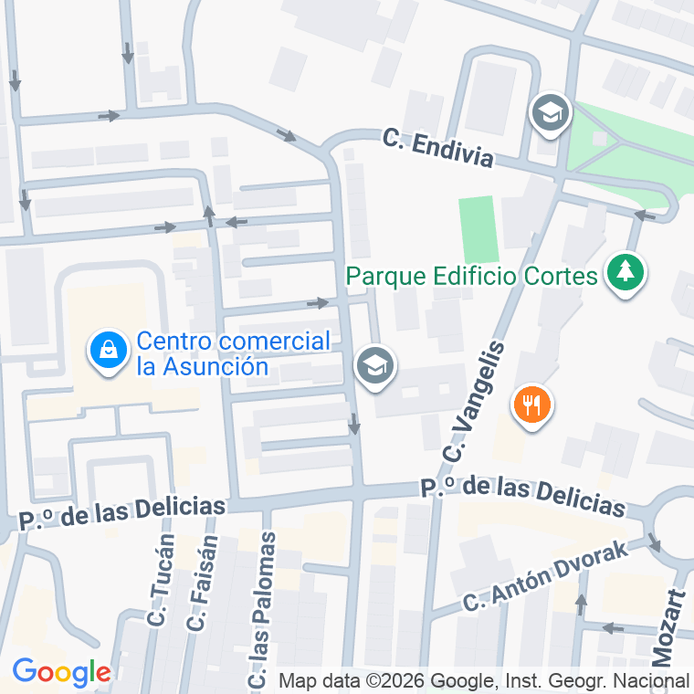 Código postal de Calle Ntra Sra de las Lagrimas en Jerez de la Frontera