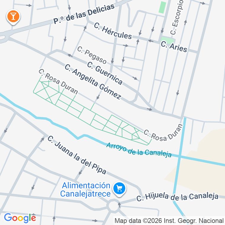 Código postal de Calle Rosa Duran en Jerez de la Frontera