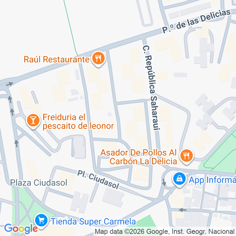 Código postal de Plaza Princi-jerez en Jerez de la Frontera