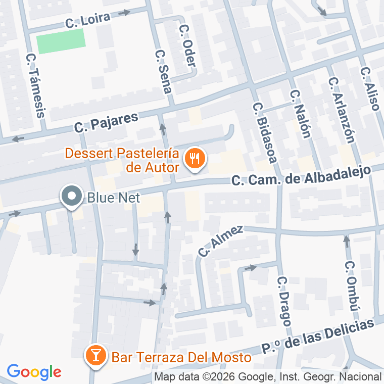 Código postal de Albadalejo en Jerez de la Frontera