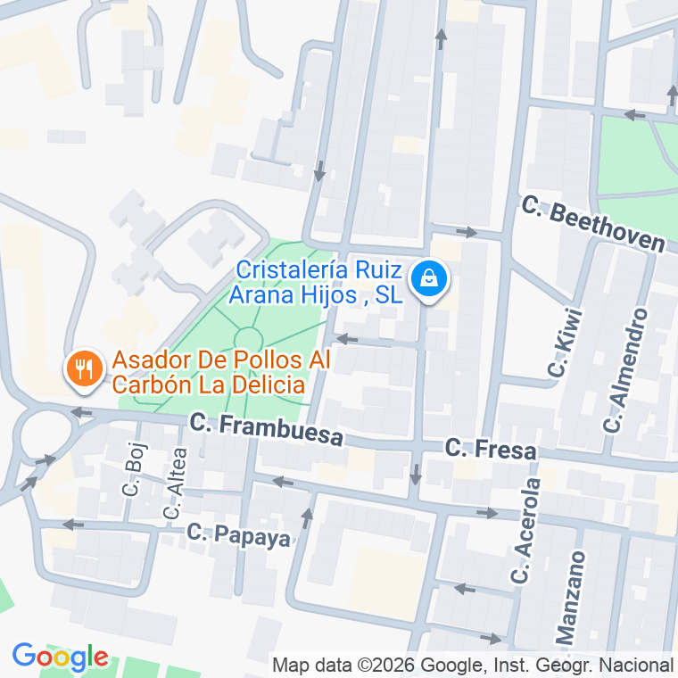 Código postal de Alondra en Jerez de la Frontera