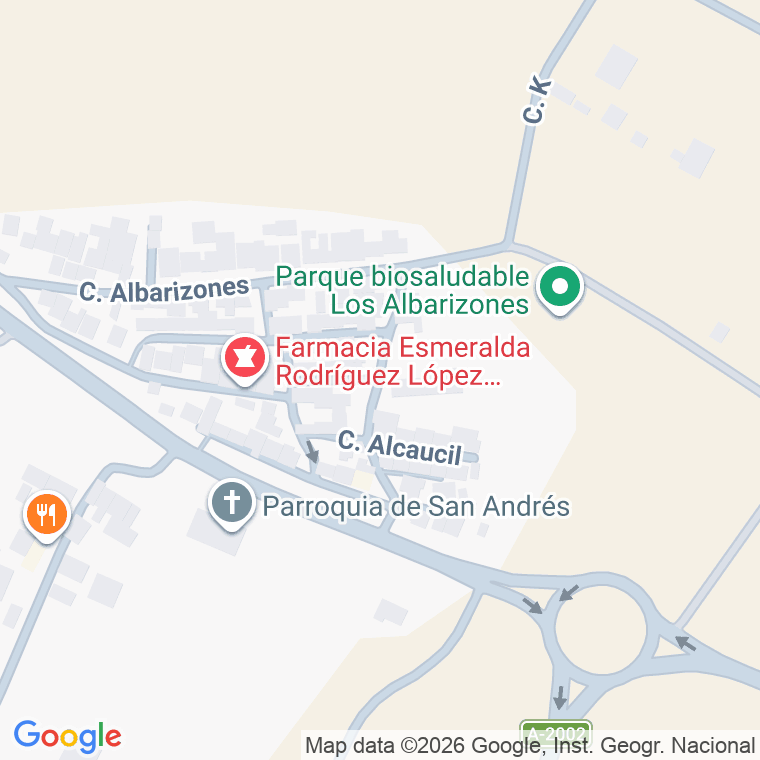 Código postal de Altramuz en Jerez de la Frontera