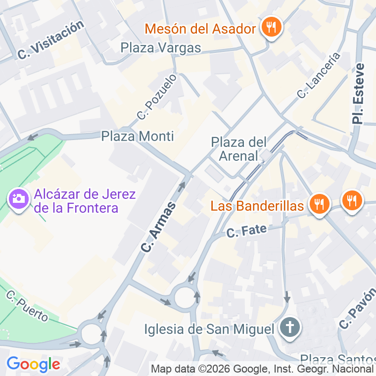 Código postal de Arenales, Los, Urbanizacion en Jerez de la Frontera