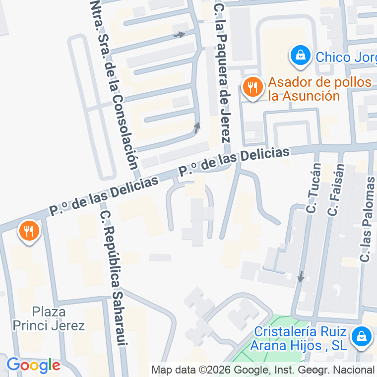 Código postal de Bahia, Urbanizacion en Jerez de la Frontera