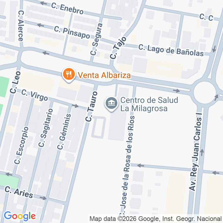 Código postal de Barriada de la Milagrosa en Jerez de la Frontera