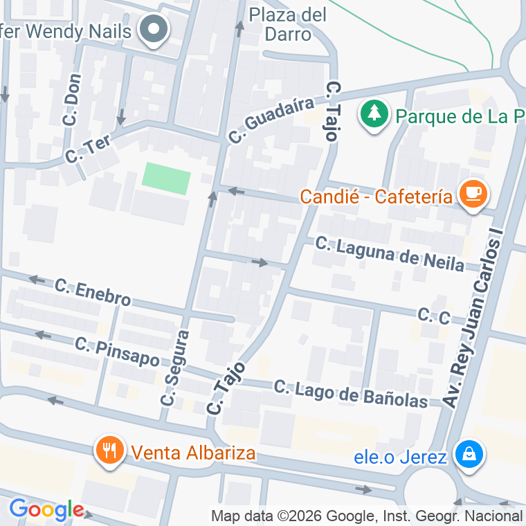 Código postal de Guadalhorce en Jerez de la Frontera