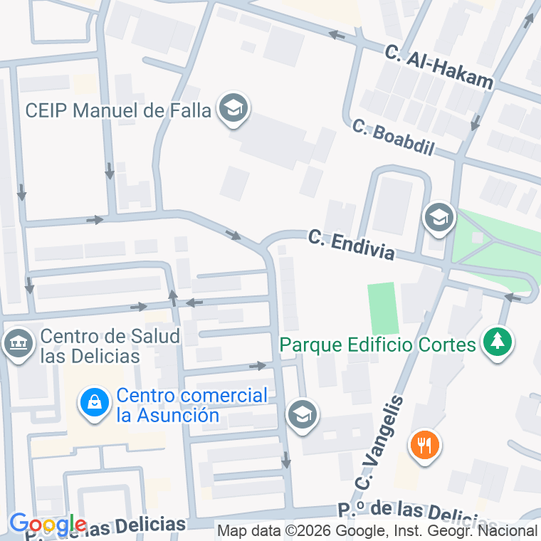 Código postal de Nuestra Señora del Desconsuelo en Jerez de la Frontera