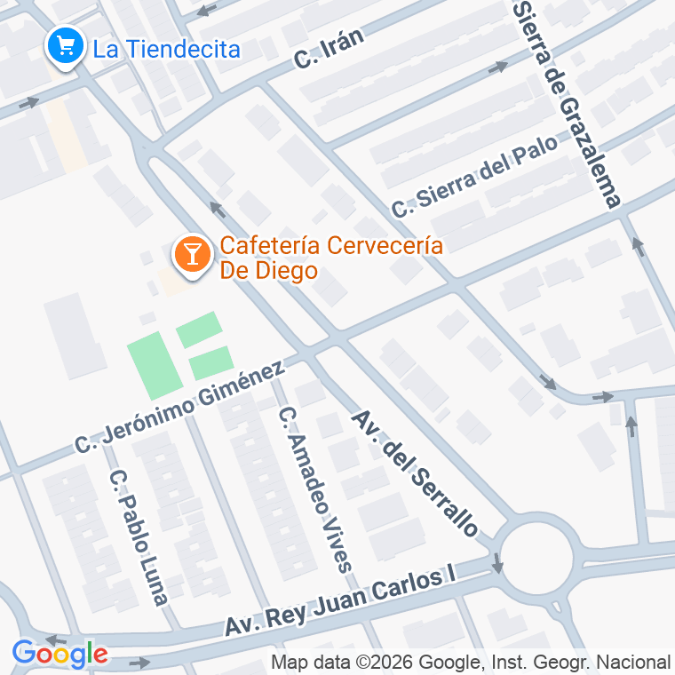 Código postal de Serrallo, Avenida en Jerez de la Frontera