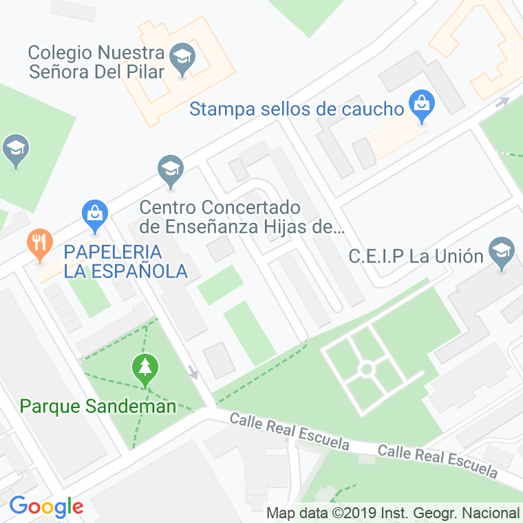Código Postal calle Carolina Gallegos en Jerez de la Frontera