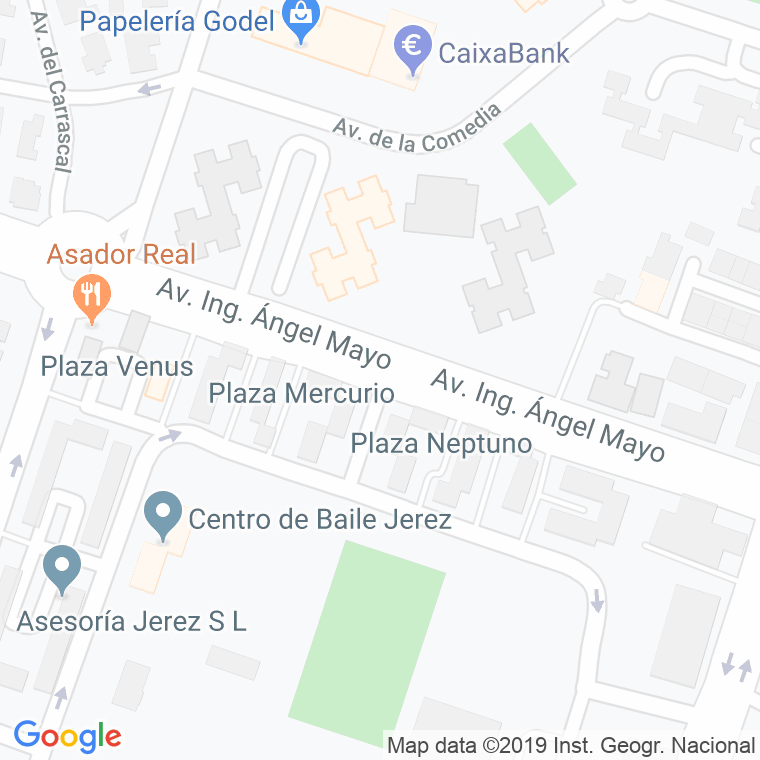 Código Postal calle Cuco, El, urbanizacion en Jerez de la Frontera