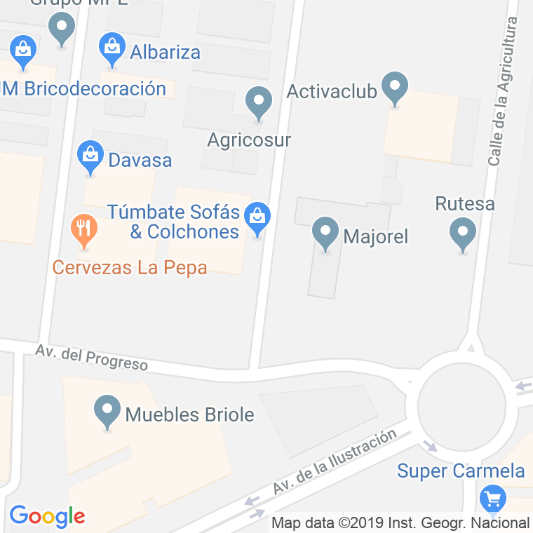 Código Postal calle Desarrollo, Del en Jerez de la Frontera