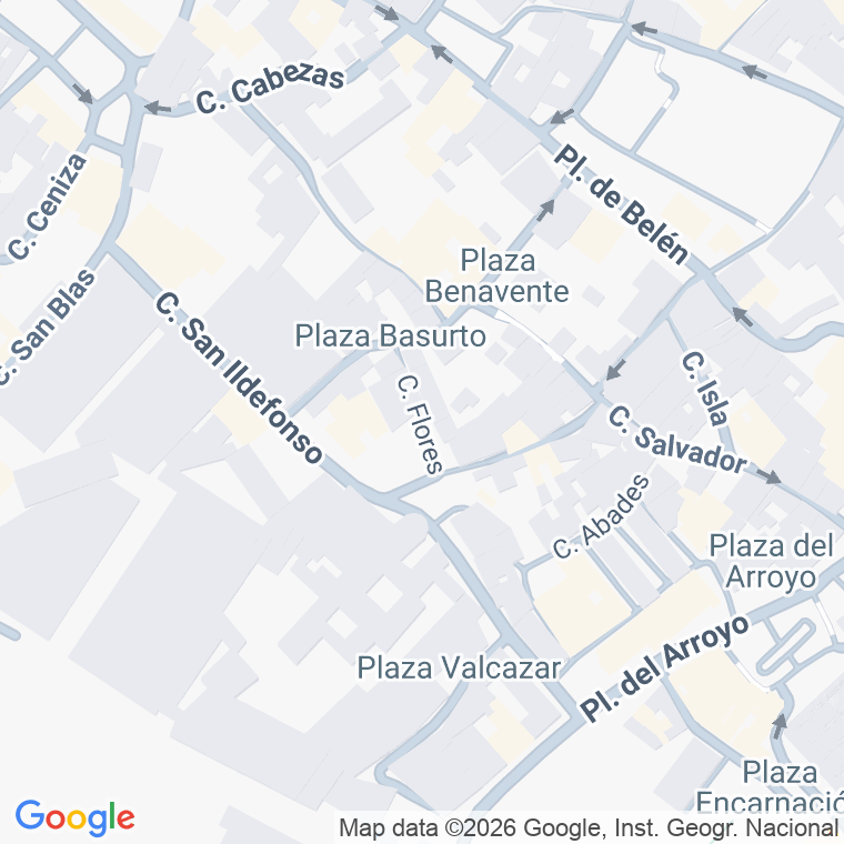 Código postal de Calle Flores (las) en Jerez de la Frontera