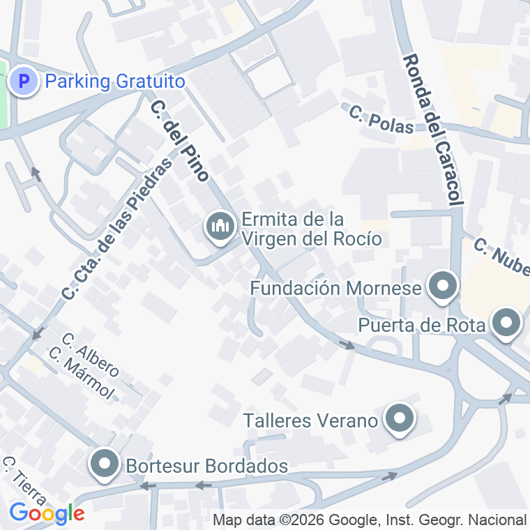 Código postal de Calle Pino (del) en Jerez de la Frontera