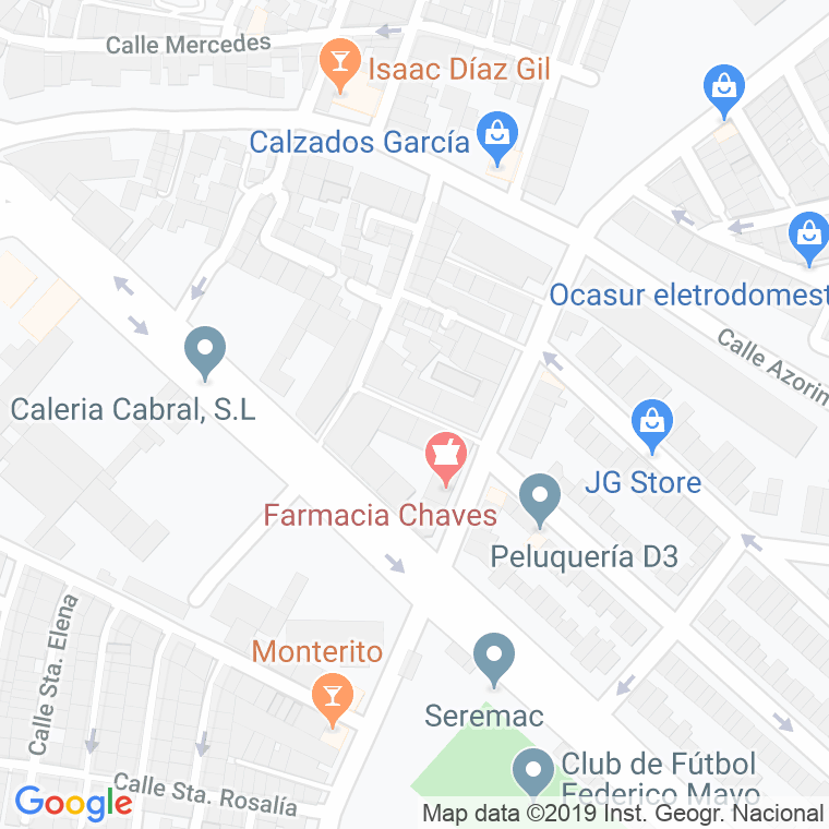 Código Postal calle Albaicin en Jerez de la Frontera
