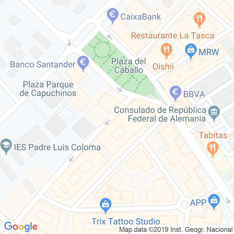 Código Postal calle Alejandro Rodriguez Chacon en Jerez de la Frontera