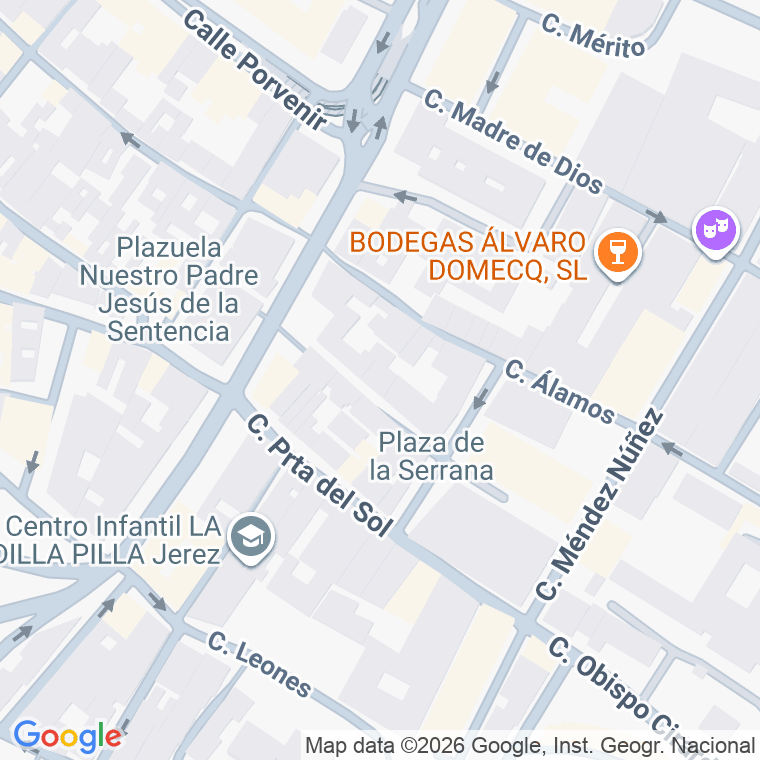 Código postal de Vallesequillo Dos, Urbanizacion en Jerez de la Frontera
