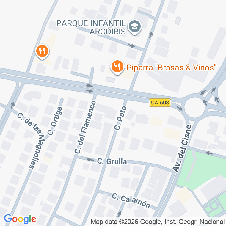 Código postal de Calle Bulevar del Fino en Costa Oeste