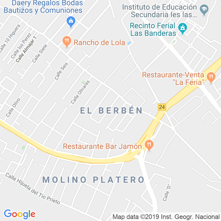 Código Postal de Berben en Cádiz