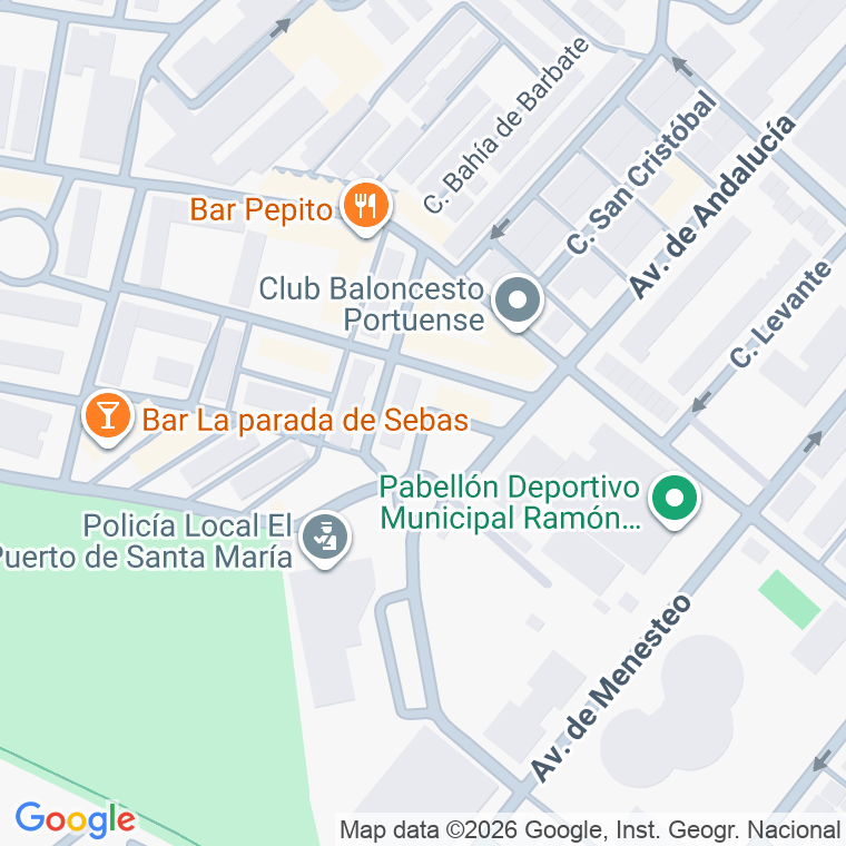 Código postal de Calle Vapor del Puerto en Puerto de Sta Maria (el)