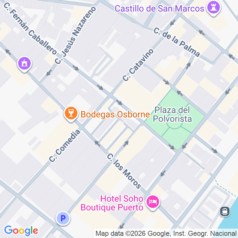 Código postal de Calle Vino Fino en Puerto de Sta Maria (el)