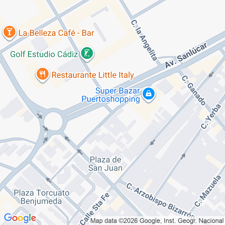 Código postal de Gta Juan de Austria en Puerto de Sta Maria (el)