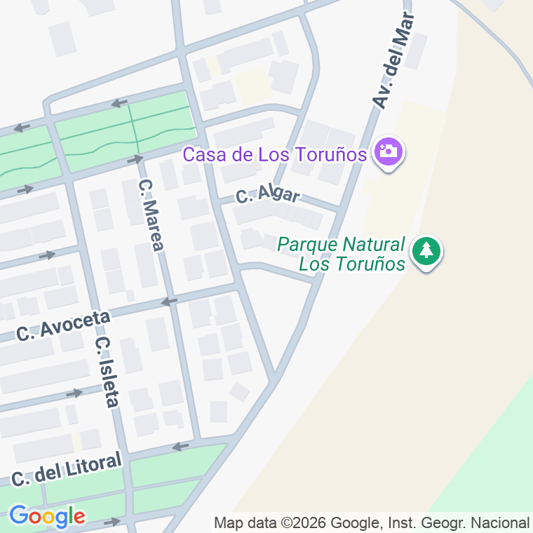 Código postal de Calle Benalup en Valdelagrana
