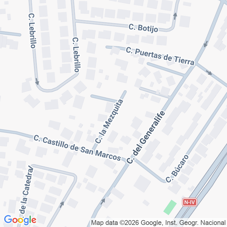 Código postal de Calle Mezquita (la) en Vallealto