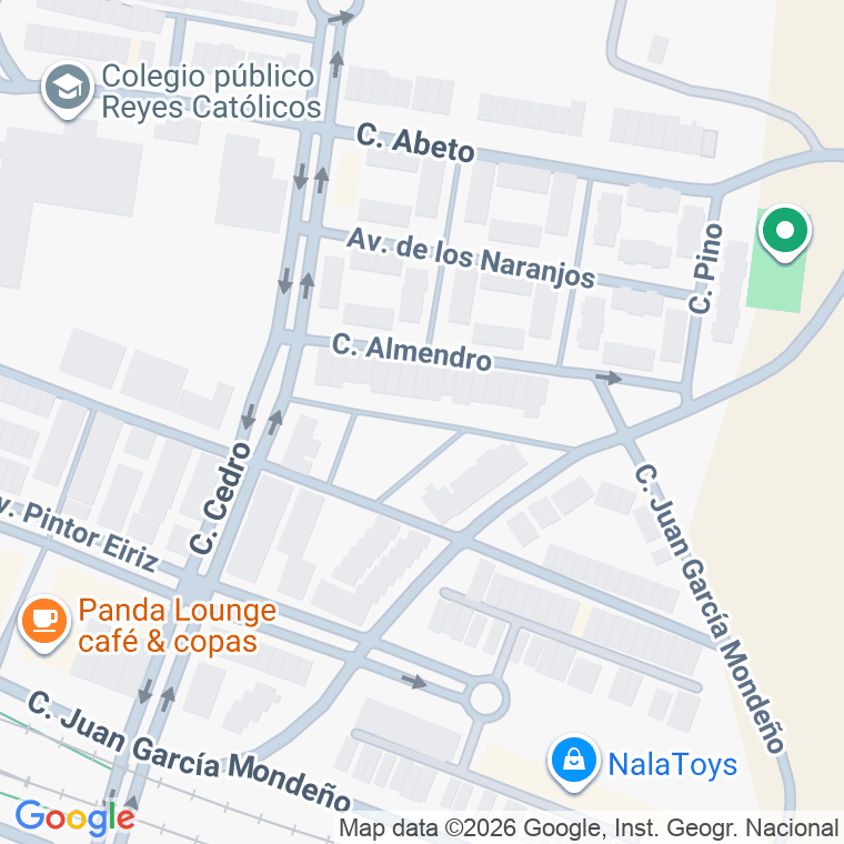 Código postal de Calle Pintor J. Belizon Tocino en Puerto Real