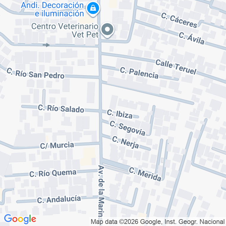 Código postal de Calle Ibiza en Sanlucar de Barrameda