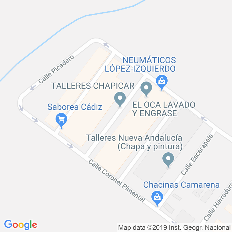 Código Postal calle Montura en Jerez de la Frontera