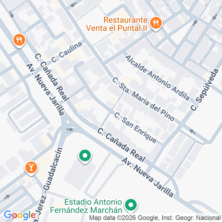 Código postal de Calle San Enrique en Guadalcacin