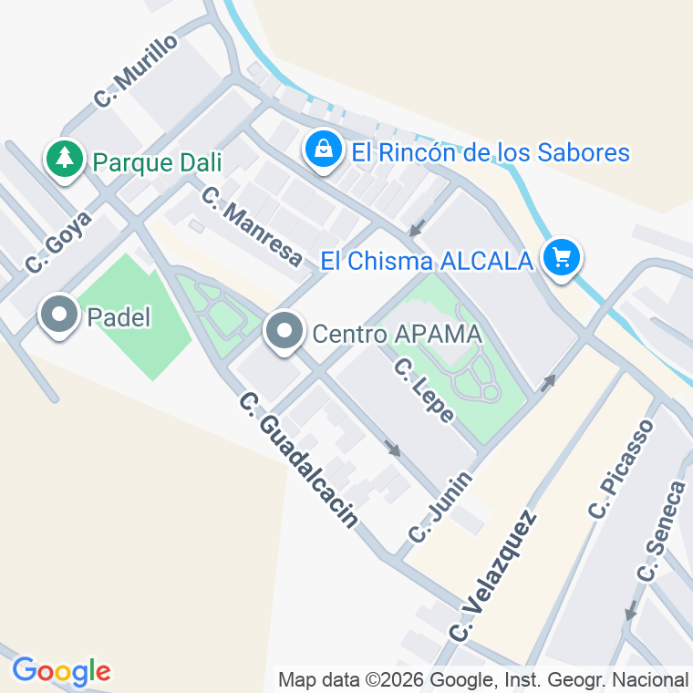 Código postal de Calle Palos de la Frontera en Alcala del Valle