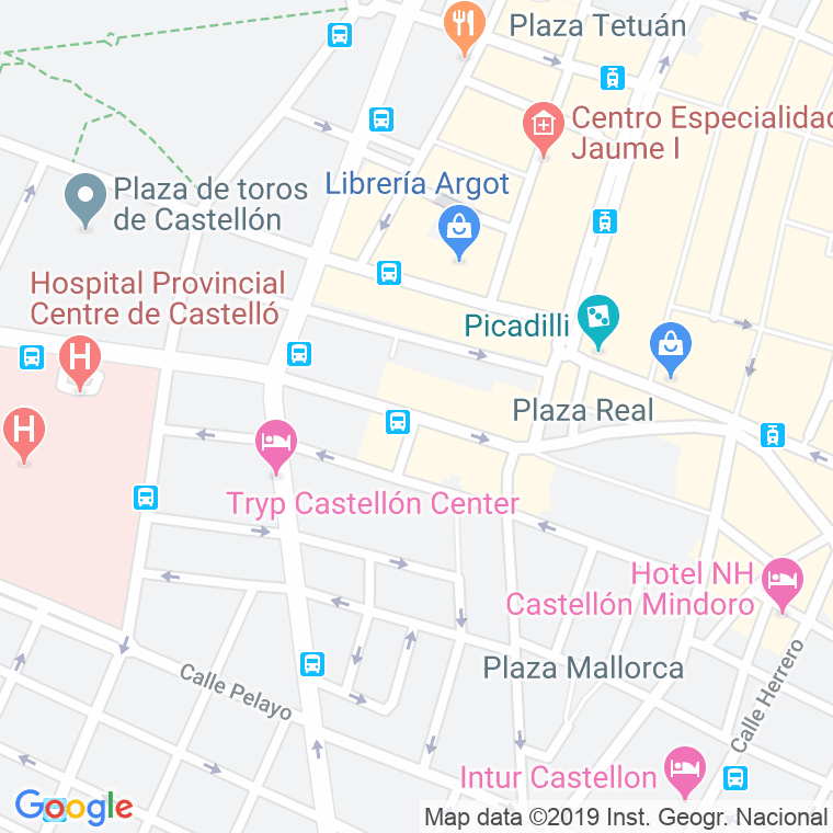 Código Postal calle Filosofo Balmes en Castelló de la Plana/Castellón de la Plana