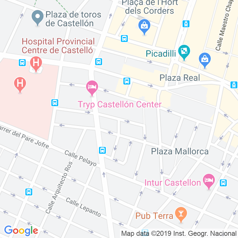 Código Postal calle Tirso De Molina en Castelló de la Plana/Castellón de la Plana