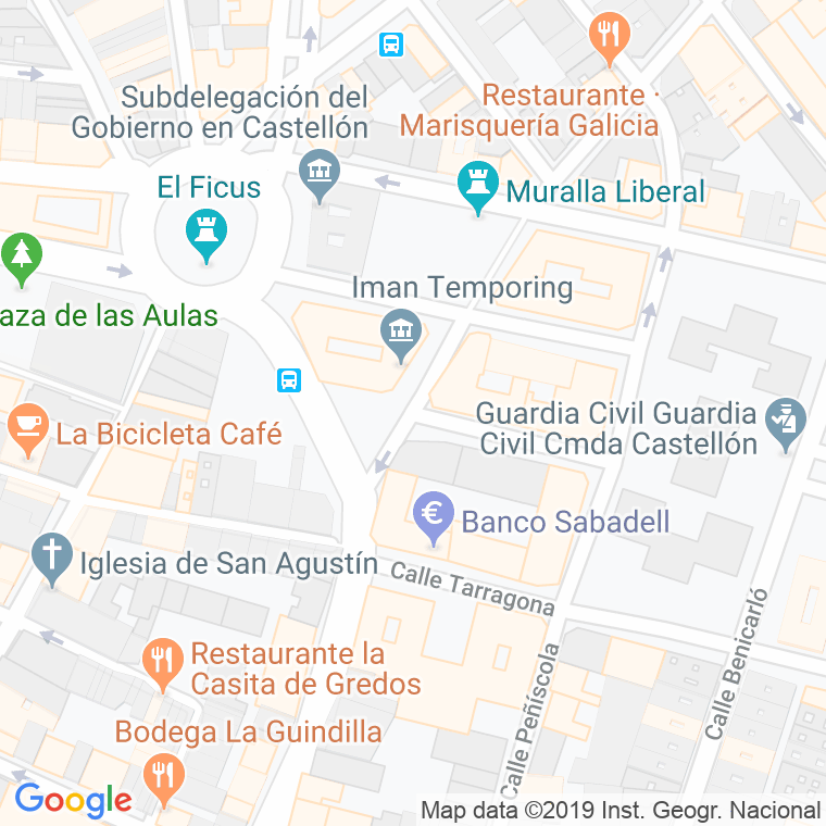 Código Postal calle Gaibiel en Castelló de la Plana/Castellón de la Plana