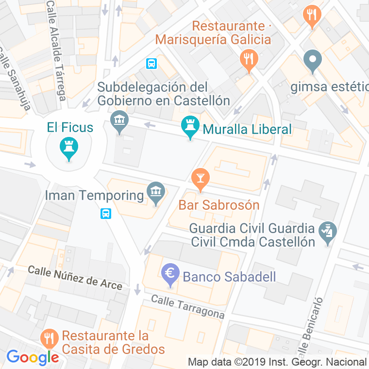 Código Postal calle Madrid en Castelló de la Plana/Castellón de la Plana