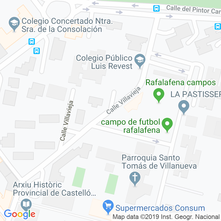 Código Postal calle Villavieja en Castelló de la Plana/Castellón de la Plana
