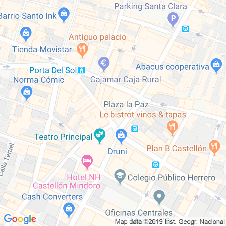 Código Postal calle Asuncion en Castelló de la Plana/Castellón de la Plana