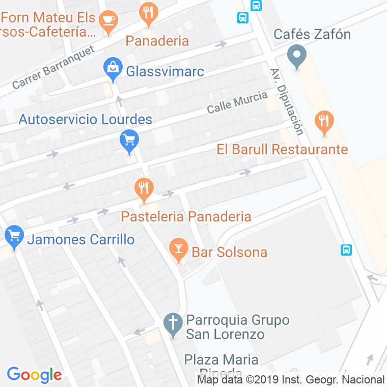 Código Postal calle Barranco, A (San Agustin) en Castelló de la Plana/Castellón de la Plana