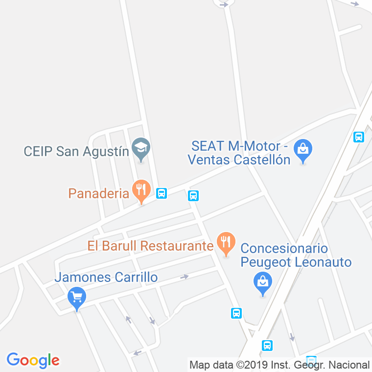 Código Postal calle Barranquet en Castelló de la Plana/Castellón de la Plana