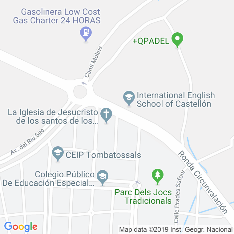 Código Postal calle Carlos Llinas Breva en Castelló de la Plana/Castellón de la Plana
