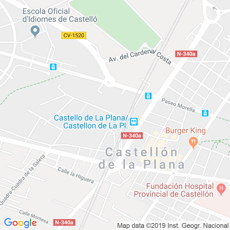 Código Postal calle Cronista Muntaner en Castelló de la Plana/Castellón de la Plana