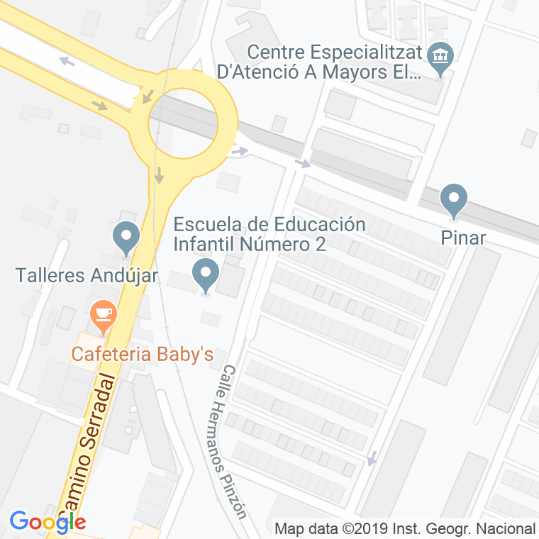Código Postal calle Cabo De Gata, Del, paseo en Castelló de la Plana/Castellón de la Plana