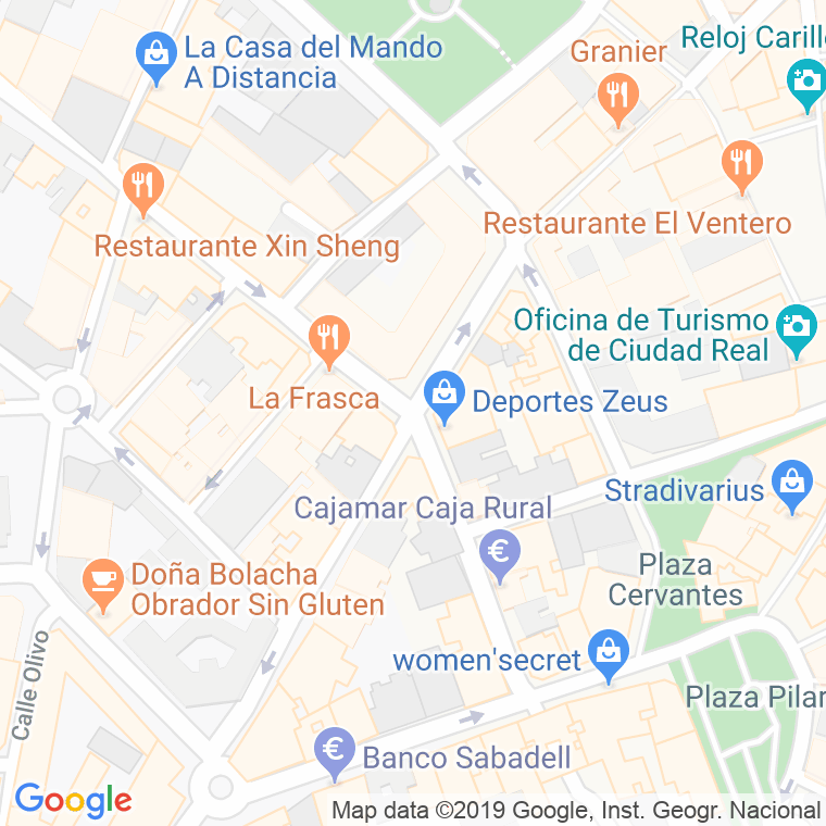 Código Postal calle Postas en Ciudad Real