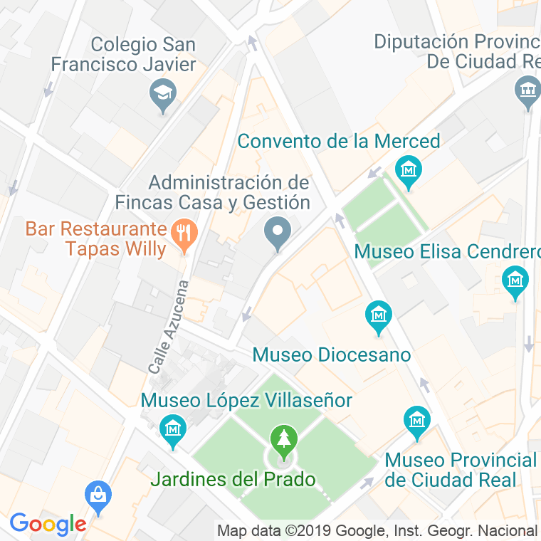 Código Postal calle Camarin en Ciudad Real