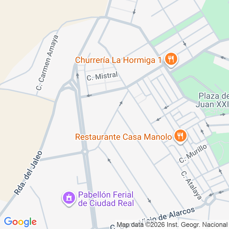 Código postal de Puente del Molino del Emperador en Ciudad Real