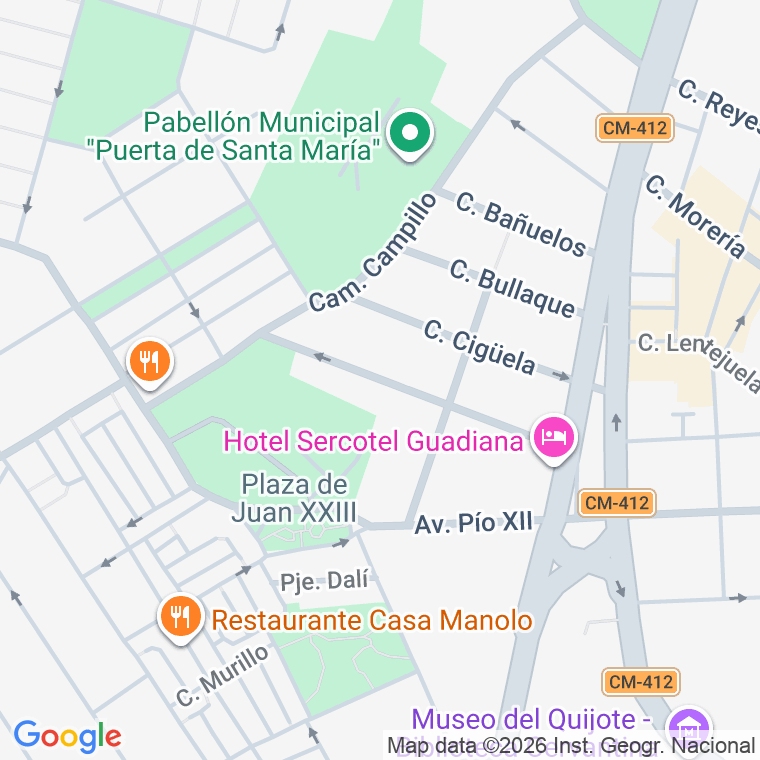 Código postal de Zancara en Ciudad Real