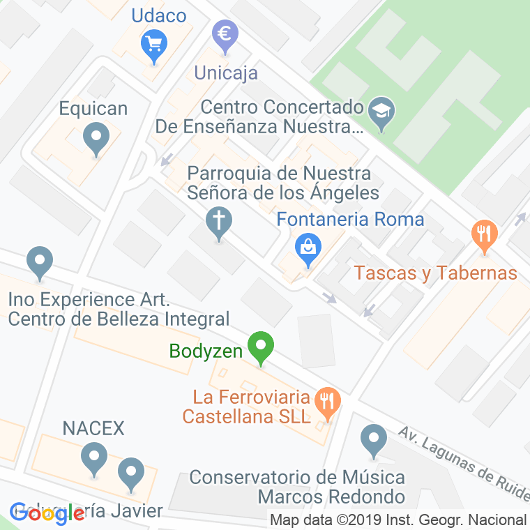 Código Postal calle Madrid en Ciudad Real